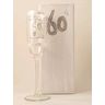 Hand-Painted Glass Champagne Flute
